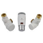 Комплект термостатический SCHLOSSER Elegant Mini GZ 1/2 х М22х1,5 белый-хром (осевой) Комплект термостатический SCHLOSSER Elegant Mini GZ 1/2 х М22х1,5 белый-хром (осевой)