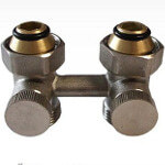 Узел подключения Standard 6007 проходной SCHLOSSER G 3/4 x 3/4 D=50 MM EURO KONUS