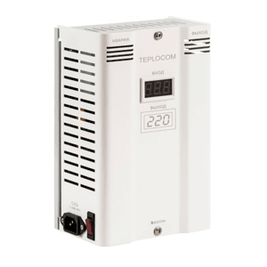 ФАЗОинверторный стабилизатор для газовых котлов отопления TEPLOCOM ST-400 INVERTOR БАСТИОН
ФАЗОинверторный стабилизатор для газовых котлов отопления TEPLOCOM ST-400 INVERTOR БАСТИОН