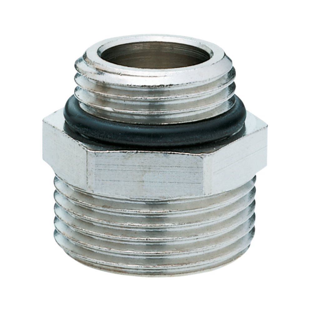 Соединительный ниппель Hummel G1/2xG3/4 евроконус, с уплотнением в виде кольца, никелированая латунь
Соединительный ниппель Hummel G1/2xG3/4 евроконус, с уплотнением в виде кольца, никелированая латунь