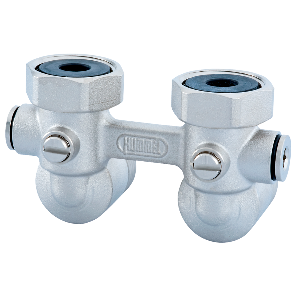 Узел подключения Hummel G3/4 угловой с ниппелями G1/2xG3/4, никелированный, выход для слива G1/4
Узел подключения Hummel G3/4 угловой с ниппелями G1/2xG3/4, никелированный, выход для слива G1/4