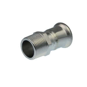 Cоединитель с наружной резьбой KAN Inox из нержавеющей стали, press, 22×R½, арт. 1609045009
Cоединитель с наружной резьбой KAN Inox из нержавеющей стали, press, 22×R½, арт. 1609045009