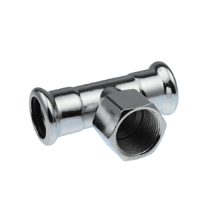 Тройник с внутренней резьбой KAN Inox из нержавеющей стали, press, 35×Rp1×35, арт. 1609257022
Тройник с внутренней резьбой KAN Inox из нержавеющей стали, press, 35×Rp1×35, арт. 1609257022