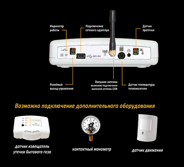 Теплоинформатор TEPLOCOM GSM Теплоинформатор TEPLOCOM GSM