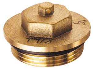 

Латунная заглушка FAR (НР) из DZR-латуни, с уплотнением FK 4149 114, размер 1 1/4"