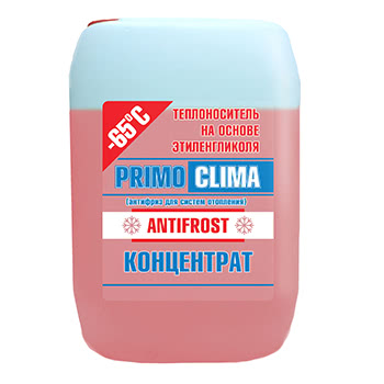 Теплоноситель PRIMOCLIMA на основе этиленгликоля  - 65 С 