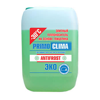 Элитный теплоноситель PRIMOCLIMA на основе глицерина - 30 С