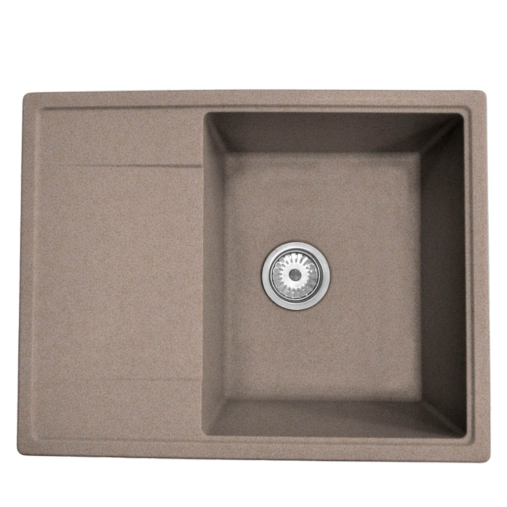 

Кухонная мойка Formastone FostoGran FG 65-51, прямоугольная с крылом, латте