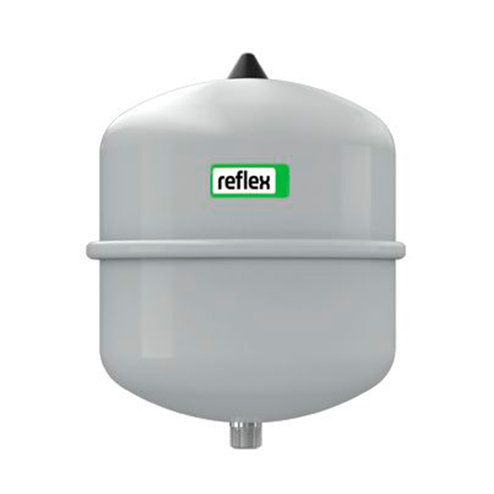 Мембранный бак Reflex N 12 для отопления вертикальный (цвет серый)
