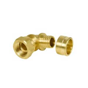 

Угольник Gummel НГ3/4"-25 с накидной гайкой, 6 бар