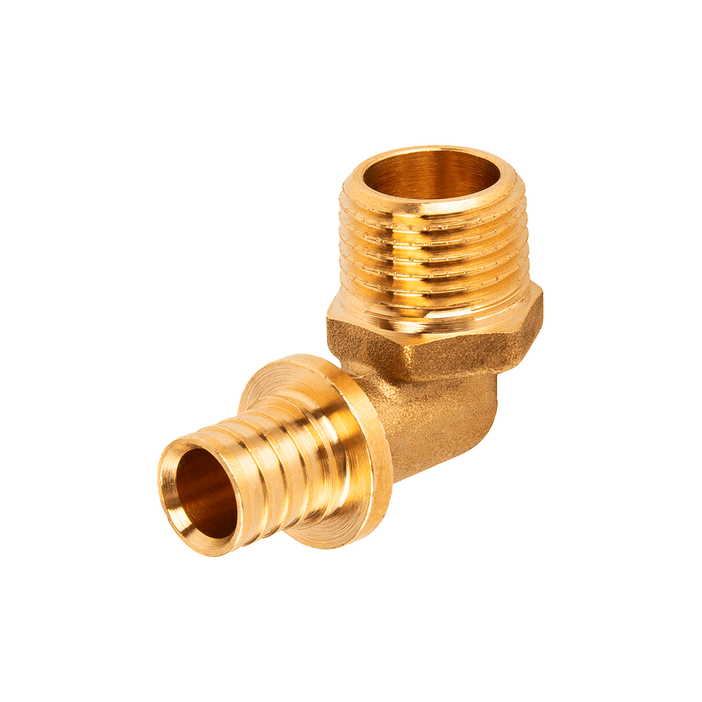 Угольник РОСТерм с резьбой НР 16xR 1/2"