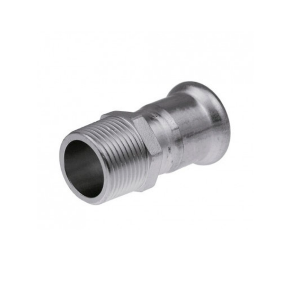 Соединитель с наружной резьбой press KAN-Therm Inox - 22 x R3/4   R 2705