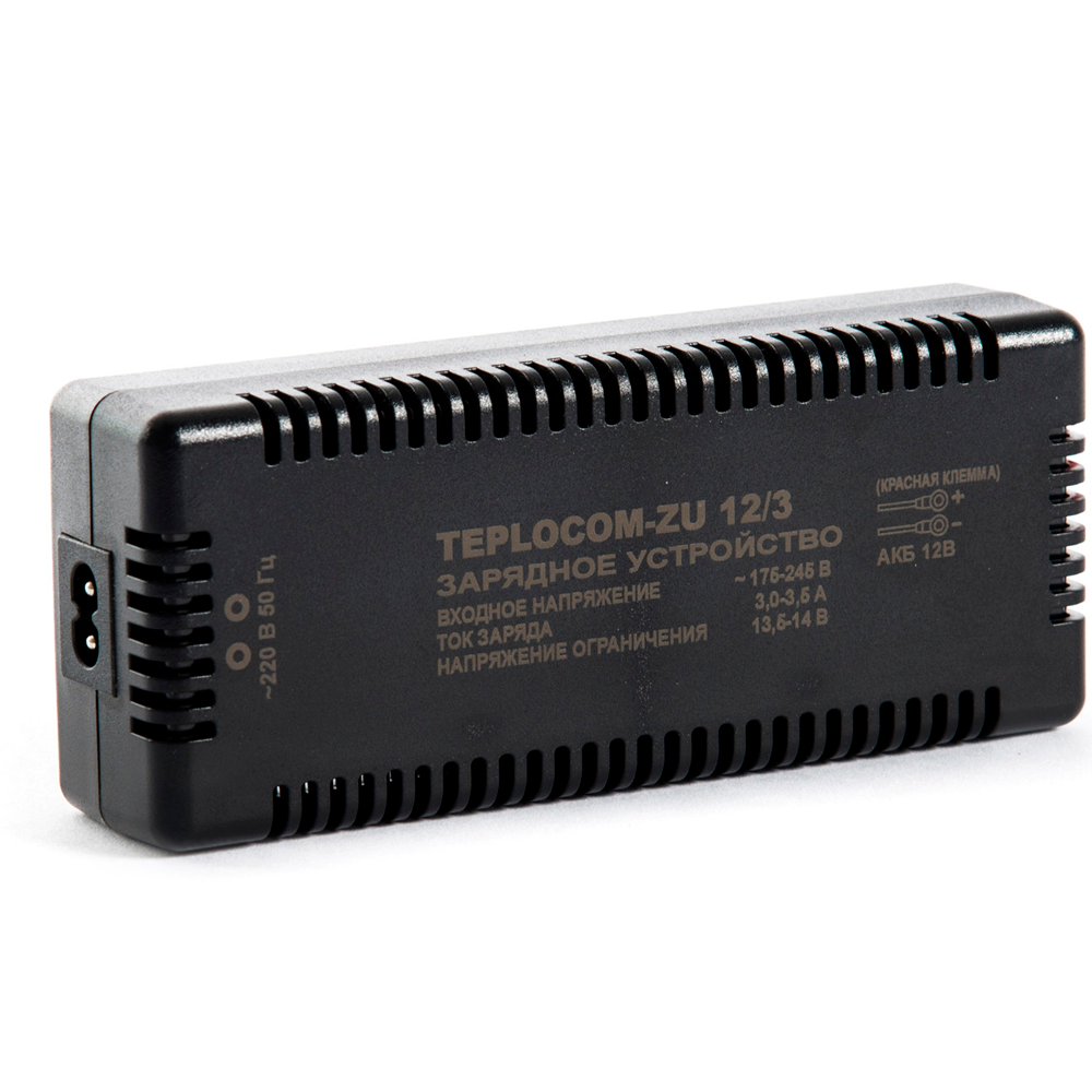Дополнительное зарядное устройство TEPLOCOM-ZU 12/3 (для ИБП TEPLOCOM-300) БАСТИОН