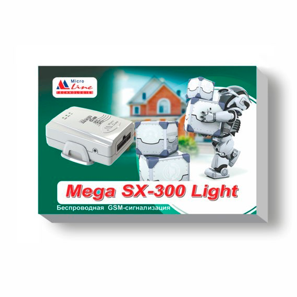 

Охранная GSM сигнализация MEGA SX-300 Light