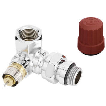 

Трехосевой клапан Danfoss RA-NCX для подключения справа, хромированный