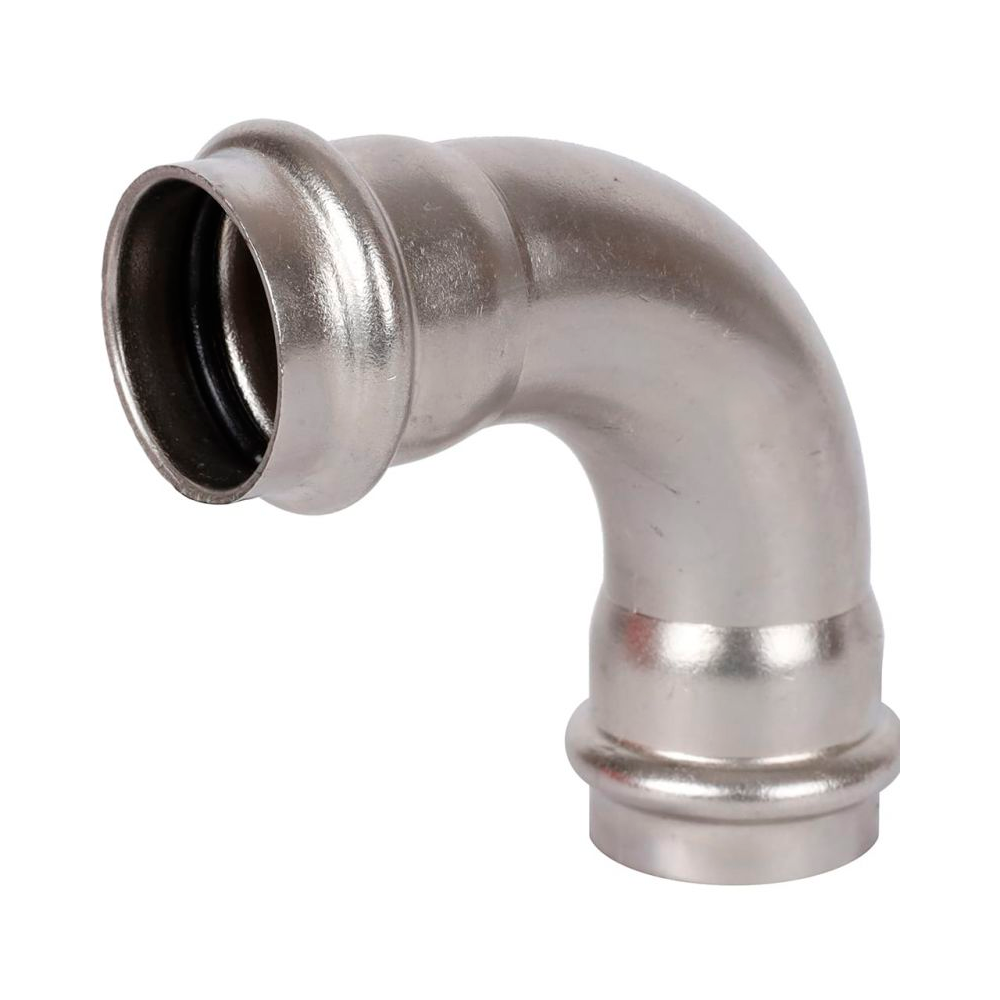 Угольник 90° ROMMER ВПр-ВПр, 35, из нержавеющей стали прессовой