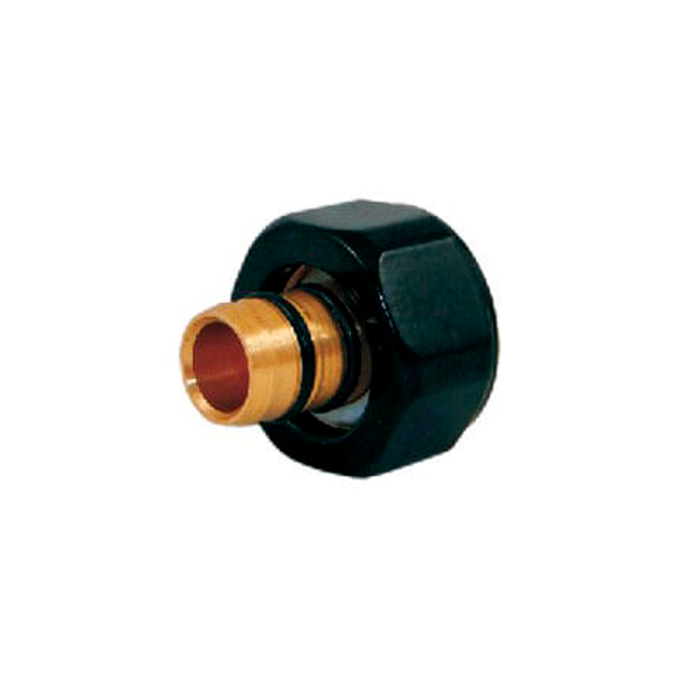 

Резьбовое соединение Schlosser для стальных труб GW M22x1,5 x GW 1/2, черное