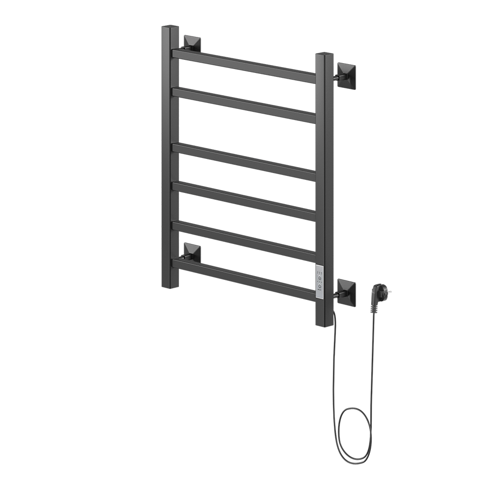

Полотенцесушитель электрический НИКА STEP 2 60/50, Ral 9005, Черный