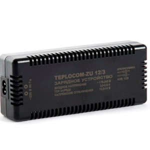 Дополнительное зарядное устройство TEPLOCOM-ZU 12/3 (для ИБП TEPLOCOM-300) БАСТИОН