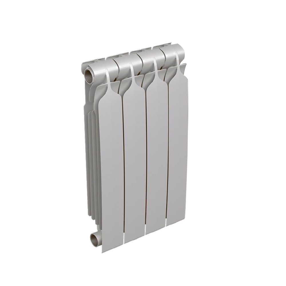 Радиатор биметаллический BiLUX plus R500/04  межосевое 500 мм, 04 секц, цвет белый (ral 9016)