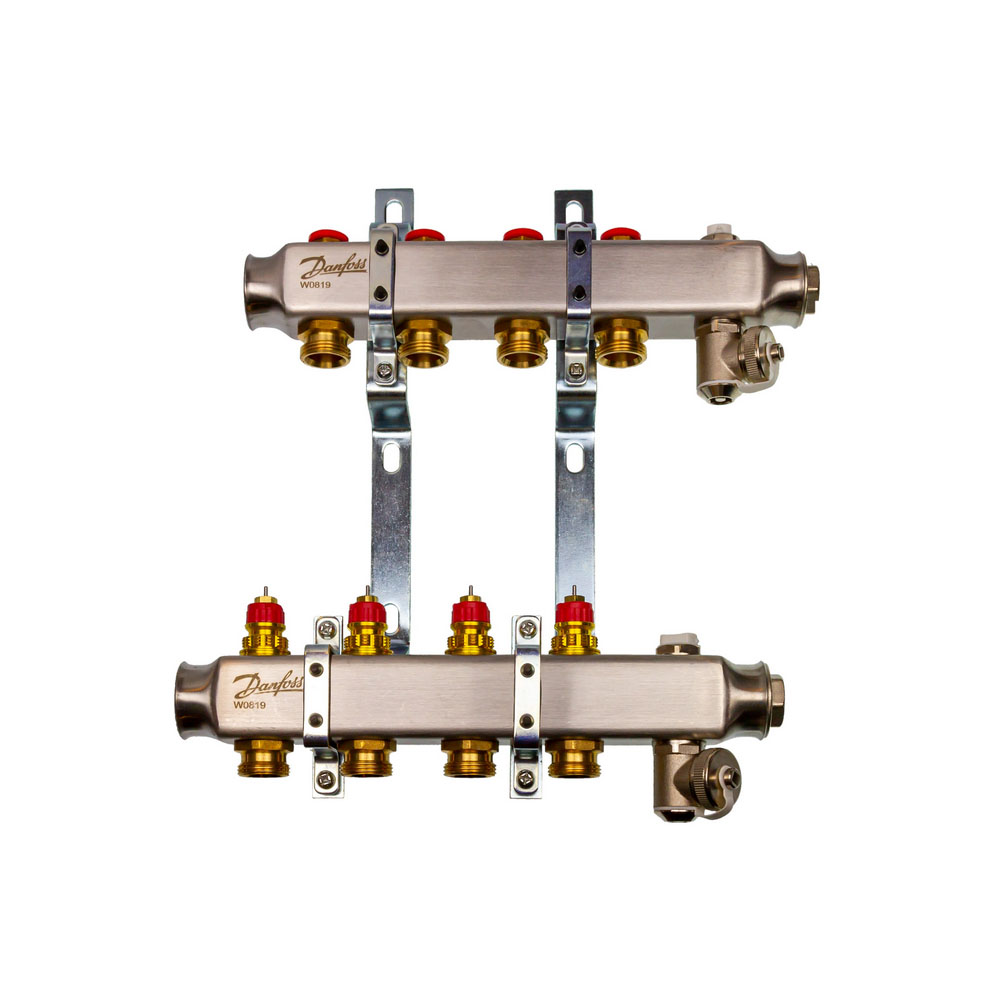 Комплект коллекторов Danfoss SSM-4 для 4 контуров