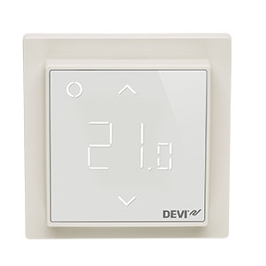 Терморегулятор DEVIreg™ Smart интеллектуальный с Wi-Fi, белый, 16А 140F1141 - фото 1