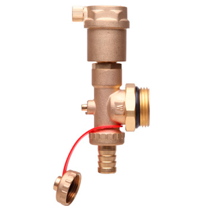 

Торцевая секция Danfoss FHF-EA с автоматическим воздухоотводчиком и сливным краном