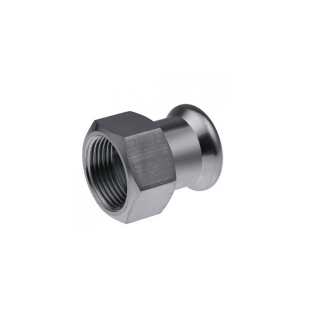 

Соединитель с внутренней резьбой press KAN-Therm Inox - 42 x Rp1 1/2 R 2702