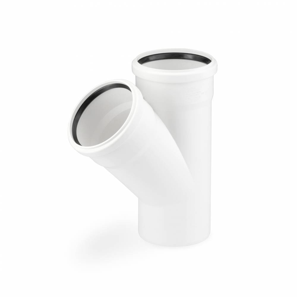 

Тройник Rehau 50/50/45°