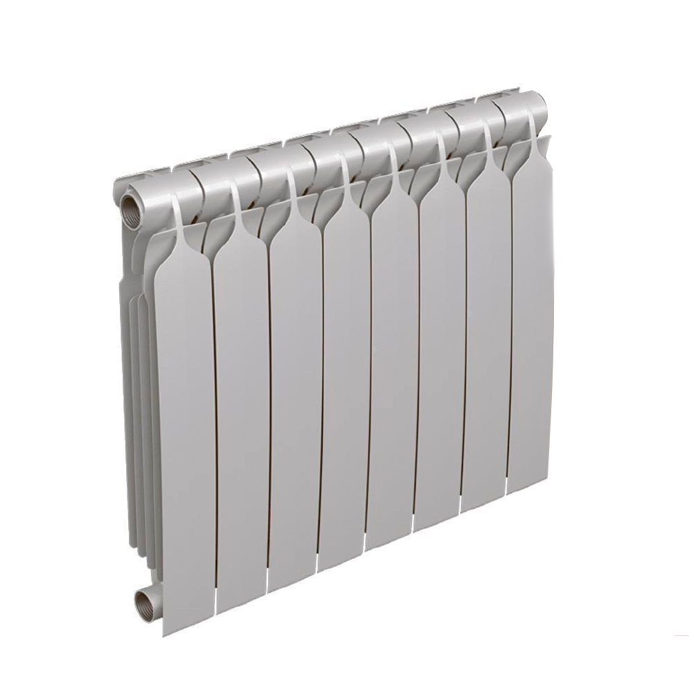 Радиатор биметаллический BiLUX plus R500/08  межосевое 500 мм, 08 секц, цвет белый (ral 9016)