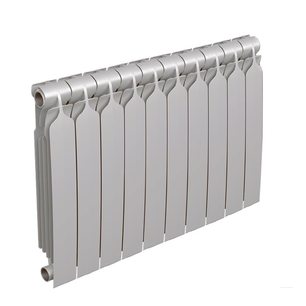 Радиатор биметаллический BiLUX plus R500/10  межосевое 500 мм, 10 секц, цвет белый (ral 9016)