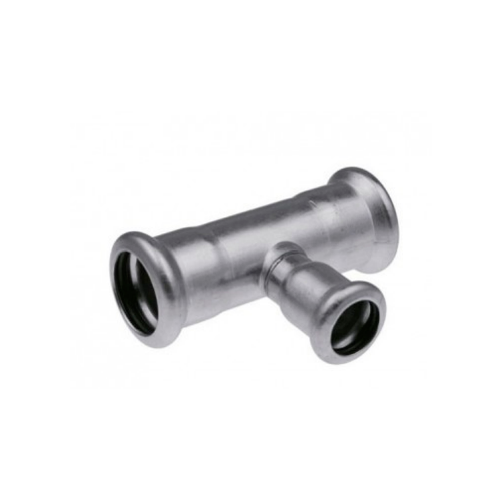 Тройник редукционный press KAN-Therm Inox - 28x22x28 R 2715