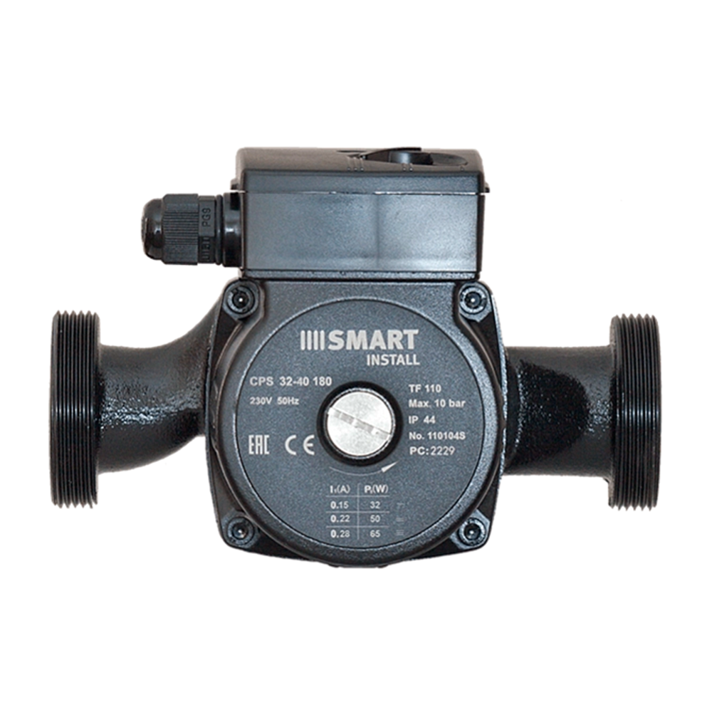 

Циркуляционный насос Smart Install CPS 32-40 180 3-х скоростной
