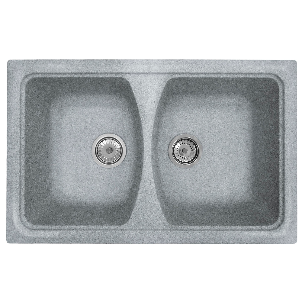 

Кухонная мойка Formastone Fosto КМ 79-50, прямоугольная, искристый серый