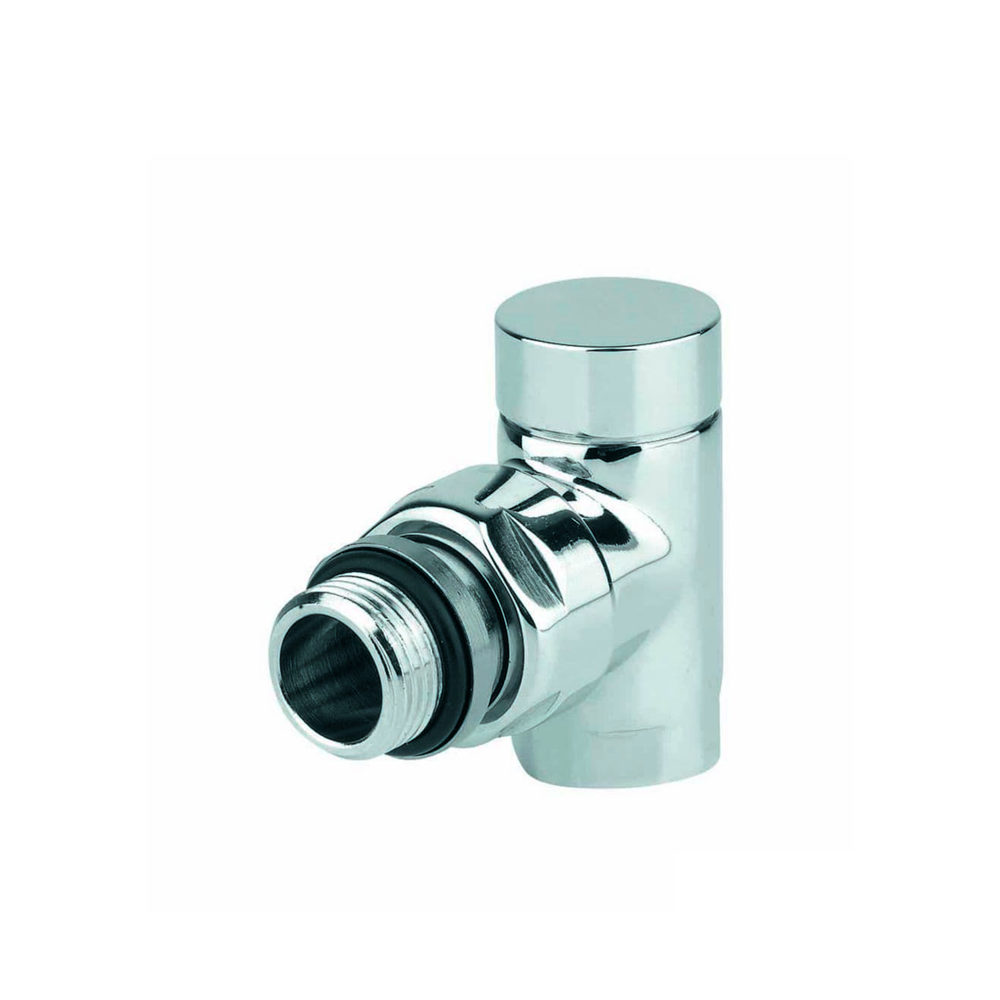 

Вентиль запорный угловой Carlo Poletti Cylinder на 1/2", хром