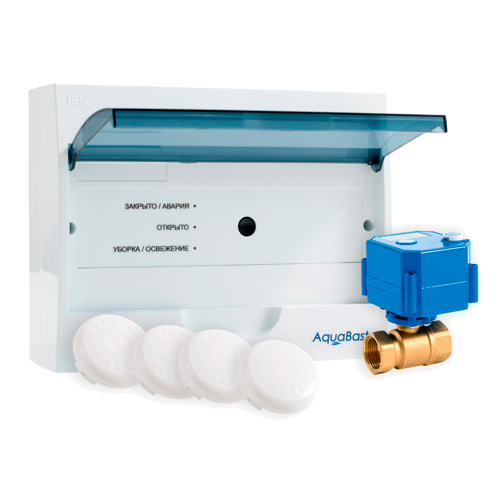 

Комплект защиты от протечек БАСТИОН AQUABAST Коттедж 1