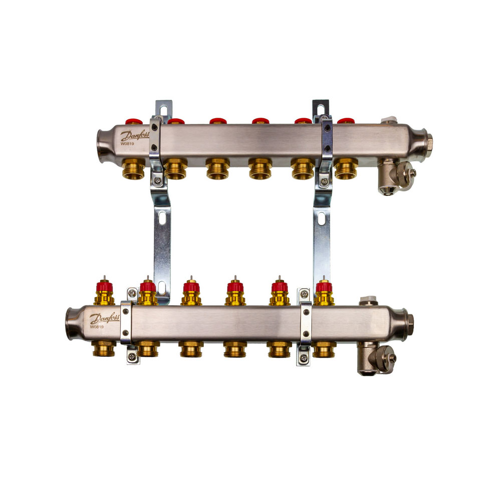 

Комплект коллекторов Danfoss SSM-6 для 6 контуров