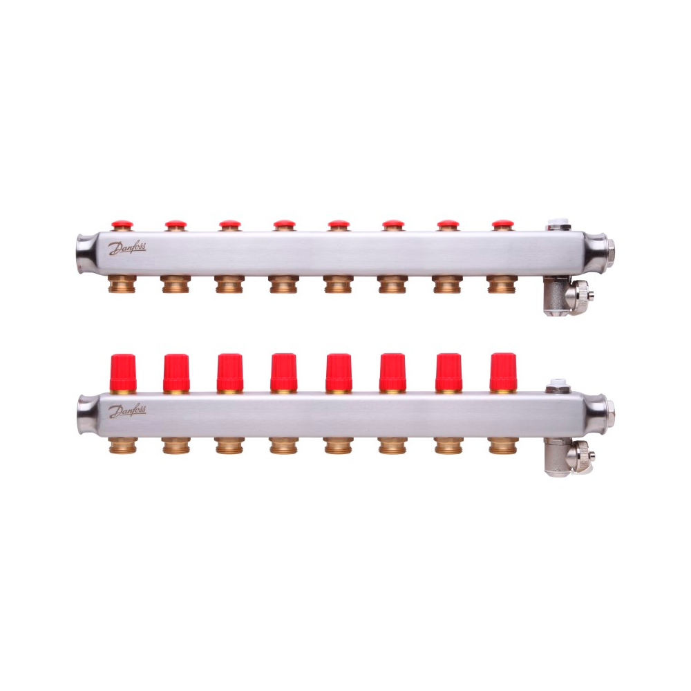 

Коллекторы Danfoss SSM-8 для 8 контуров