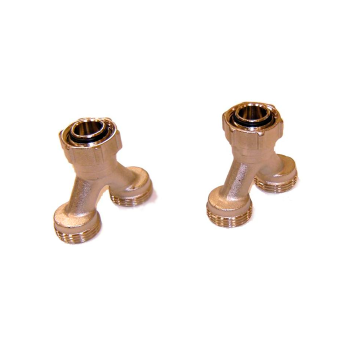 

Тройниковое соединение Uponor для подключения 2 петель, 3/4 Евроконус