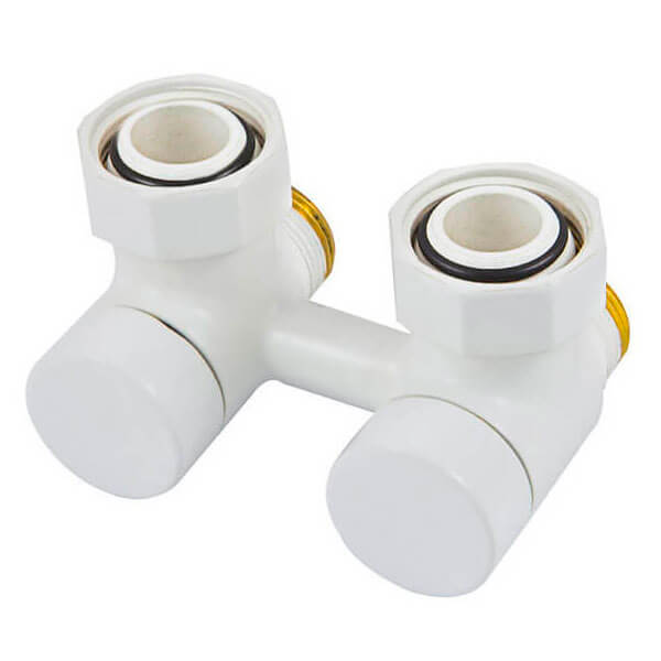 

Узел подключения Schlosser 50 мм, угловой 3/4 x М22x1,5, Белый