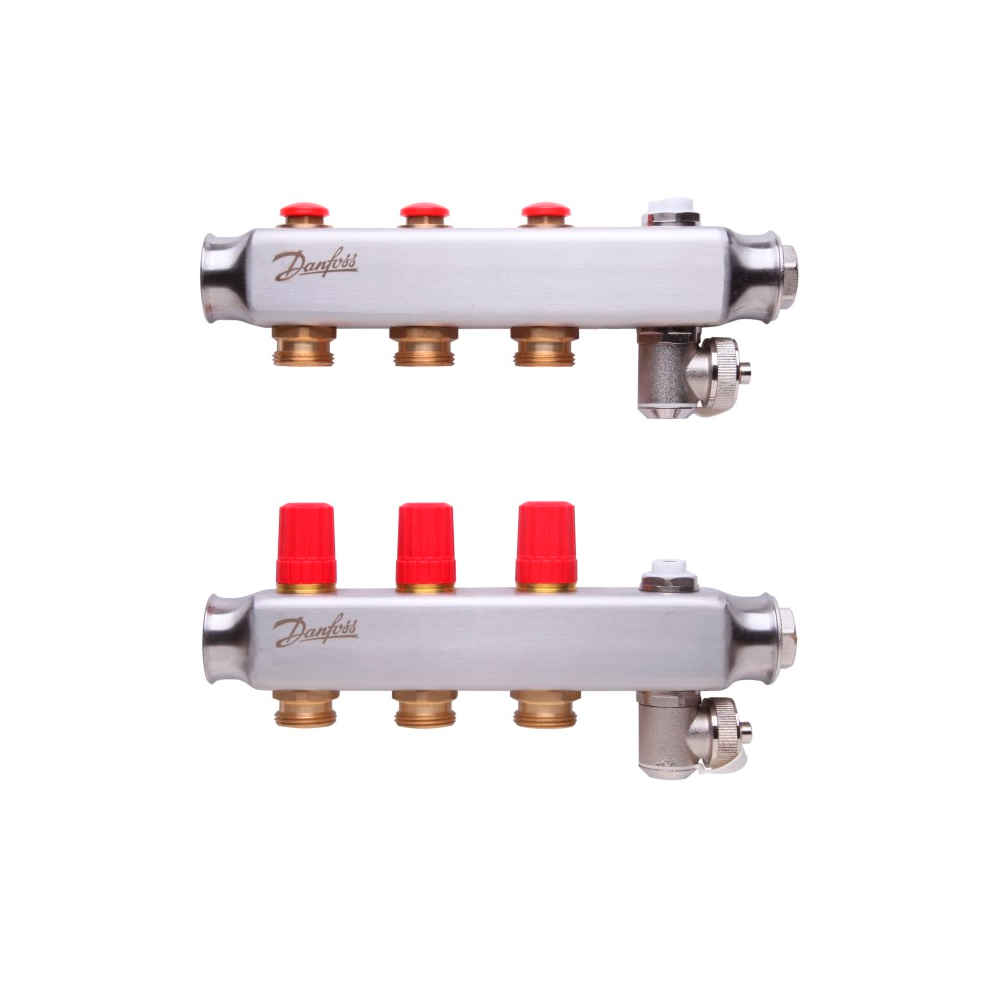 

Коллекторы Danfoss SSM-3 для 3 контуров