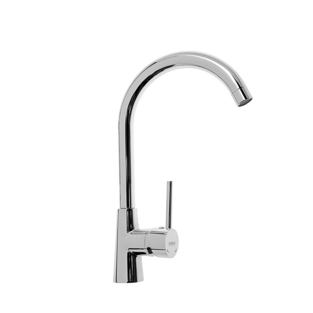 

Смеситель для кухни Haiba HB70074 с гайкой, хром