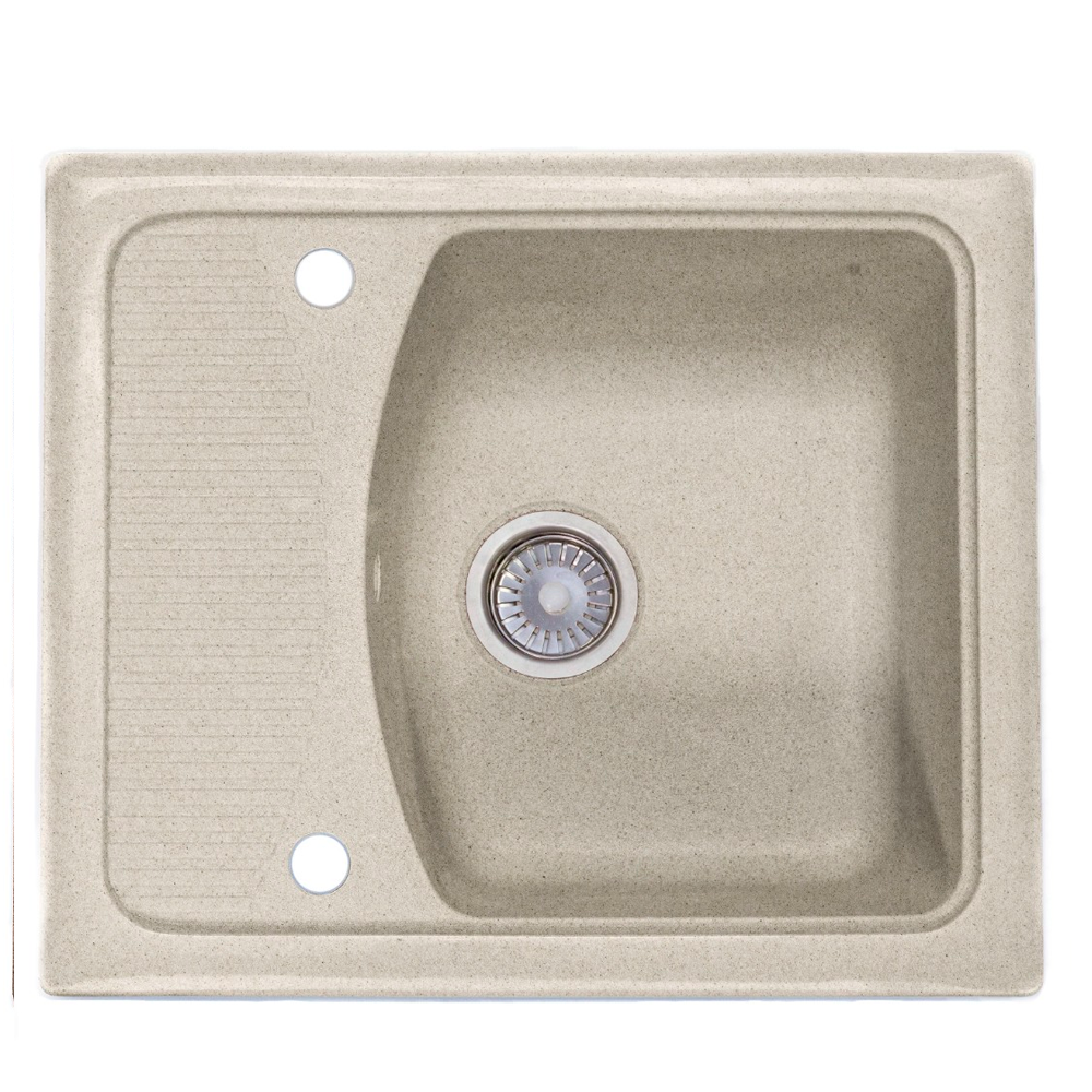 

Кухонная мойка Formastone Fosto КМ 58-50, прямоугольная с крылом,бискотти