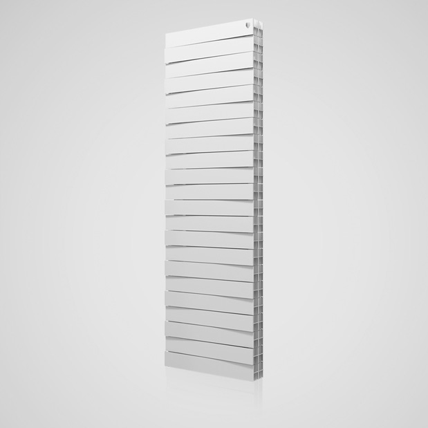 

Биметаллический радиатор Royal Thermo PianoForte TOWER, Bianco Traffico, количество секций 22, Белый