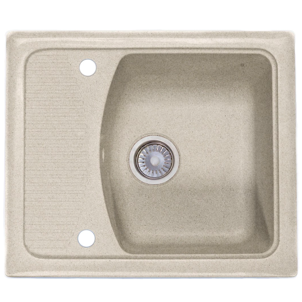 

Кухонная мойка Formastone Fosto КМ 58-50, прямоугольная с крылом, цвет антика