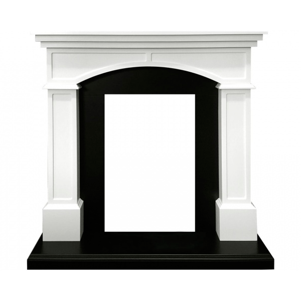 Деревянный портал Dimplex Langford 910х960х340 -  Белый с черным