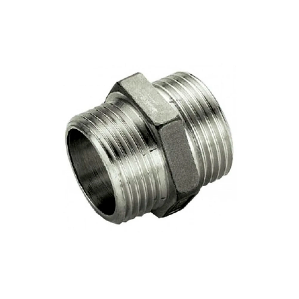 

Ниппель TIEMME HH 3/ 4 x 3/ 4, никелированный