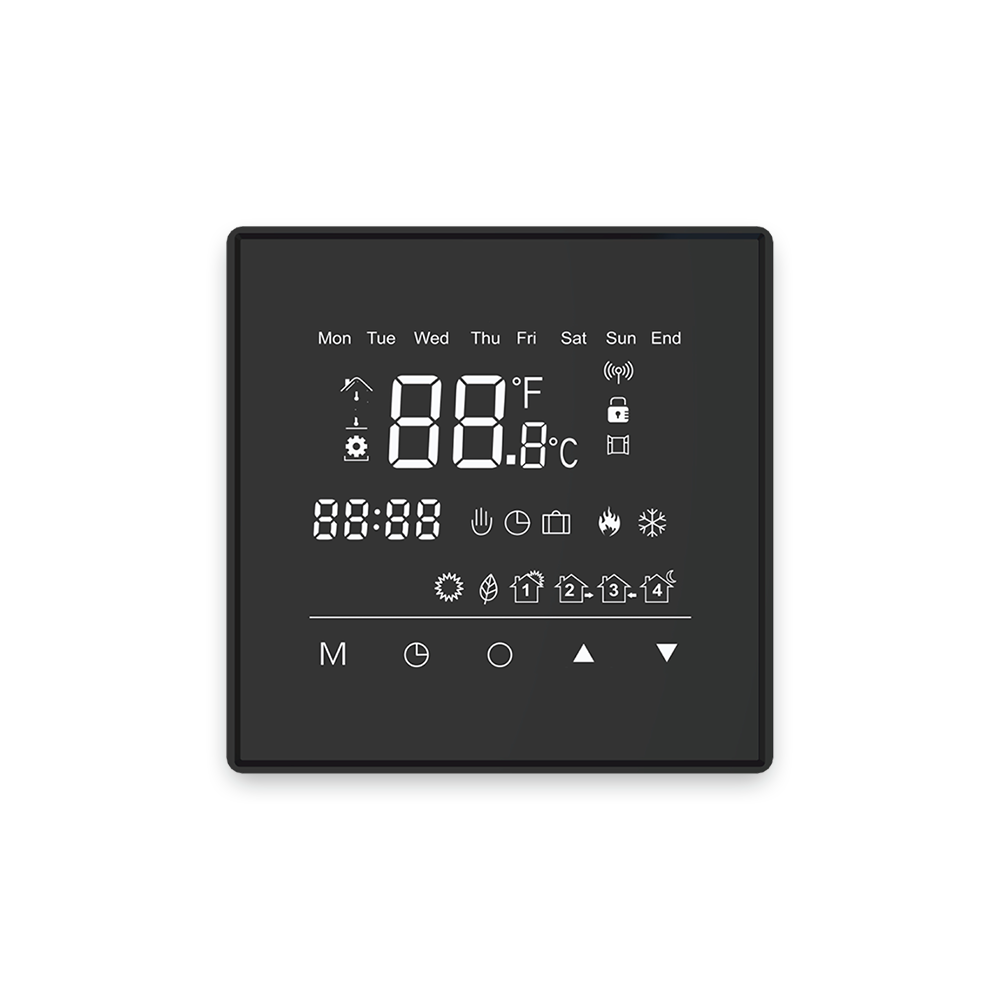 Терморегулятор Тёплый пол № 1 GS element (Thermostat), черный
