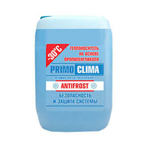 Теплоноситель Primoclima Antifrost (Пропиленгликоль) -30C 50 кг бочка (цвет синий) PA -30C 50 - фото 1