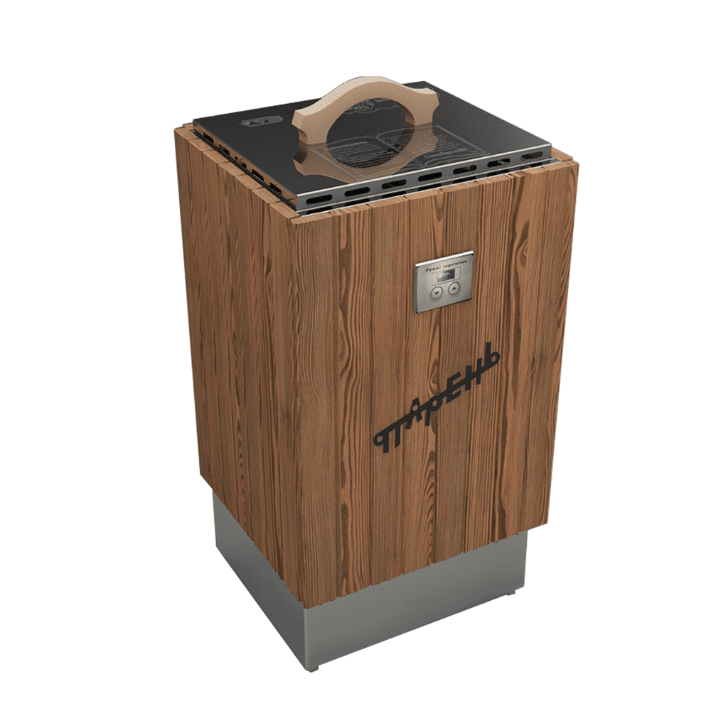 Автономный электрический ВеникоЗапарник VVD "Парень" 0-1,5 кВт,220 В (термо дерево)